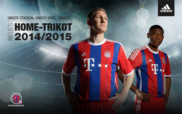Home-Trikot 2014-15 Bayern